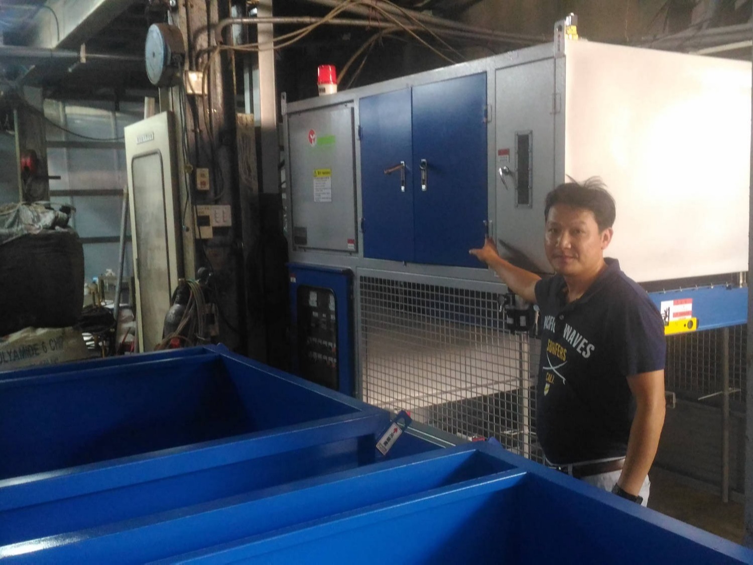 台中電鍍廠低溫汙泥乾燥機